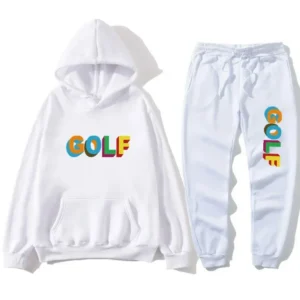 White Tyler Creator GOLF Wang Tracksuit