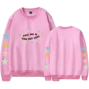 Call Me If You Get Lost Pink Sweatshirt